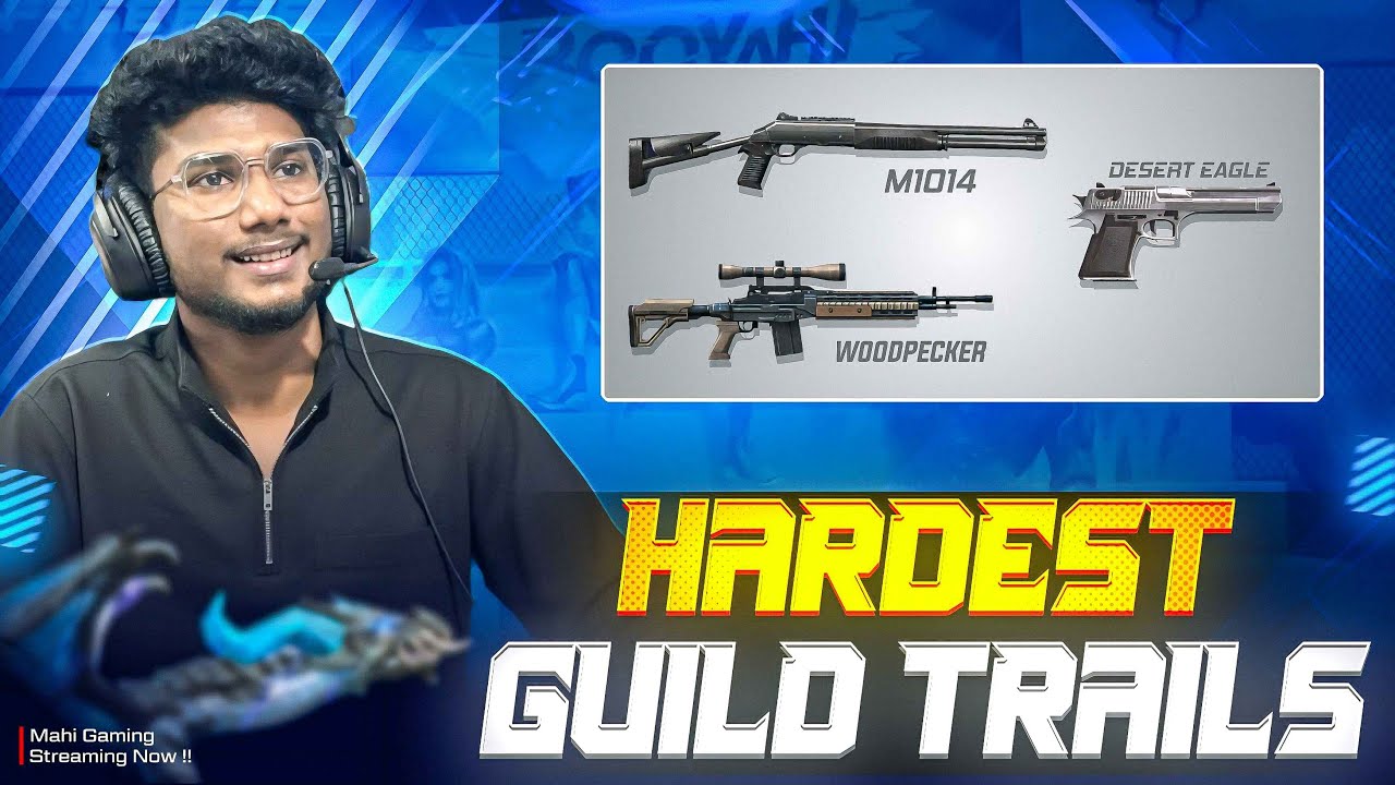 FREE FIRE LIVE IN TELUGU GUILD TRAILS AND4V4 ROOMS AND MAD REACTION🔥ON YOUR GAMEPLAY❤️WITH FACECAM🤯
