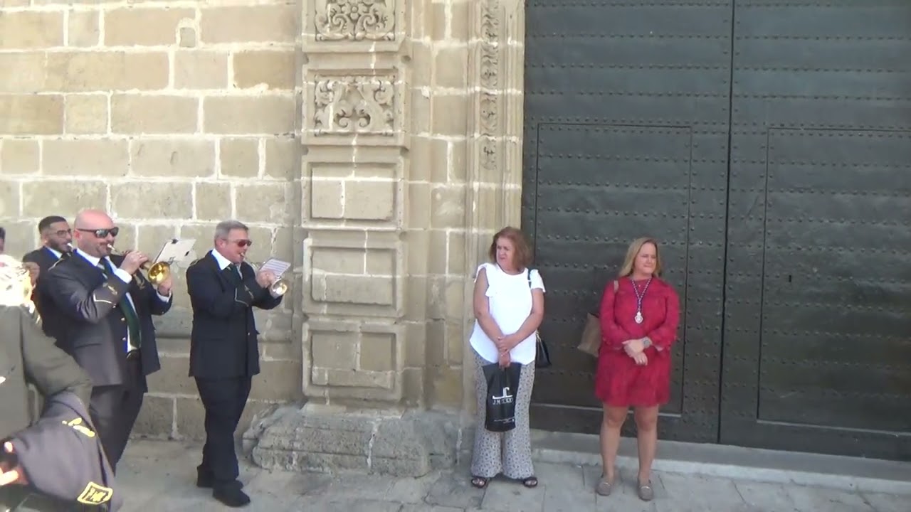 BM Maestro Enrique Galán de Rota llegada a la Catedral de Jerez 2023