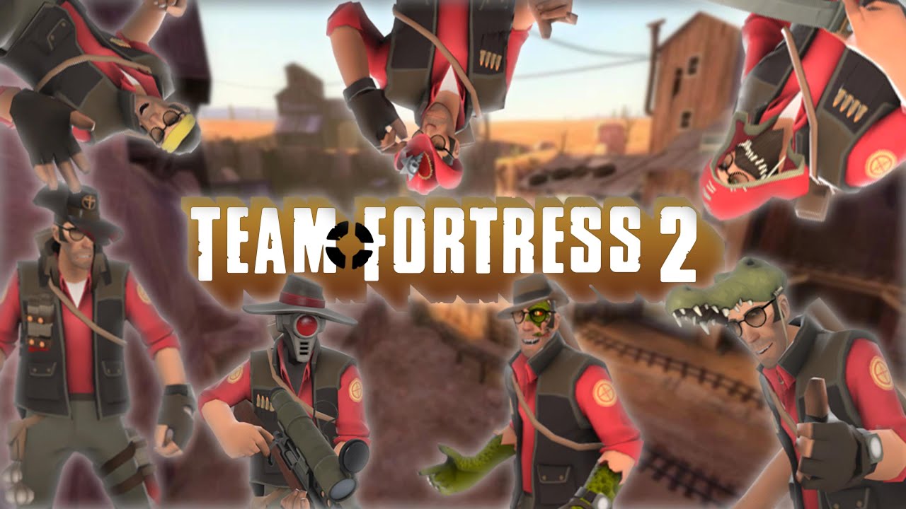 Обзор всех аксессуаров Снайпер [TF2] #tf2  #тф2 #snipertf2