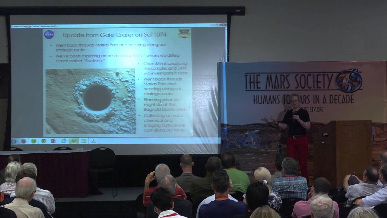 Dr. Pamela Conrad - Mars a Habitable Planet? What MSL is Teaching Us - 18th Mars Society Convention