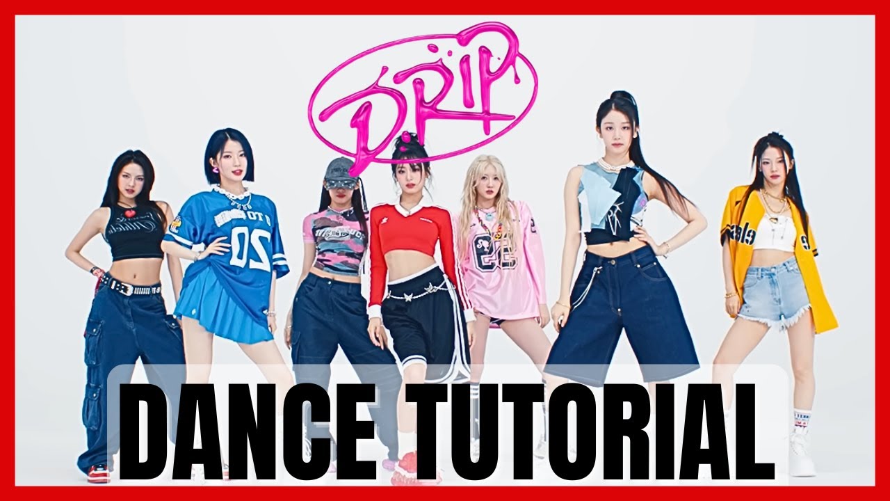 BABYMONSTER - &lsquo;DRIP&rsquo; Dance Practice Tutorial (SLOWED)