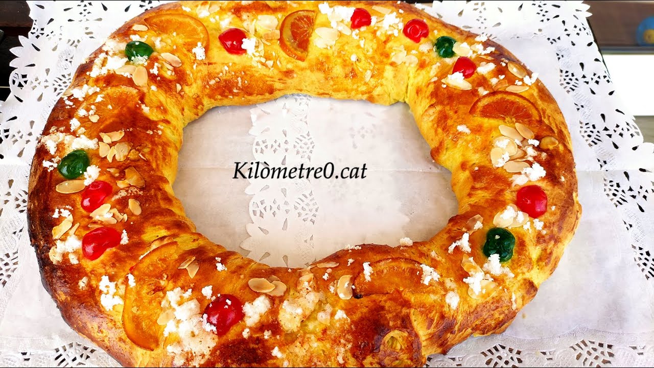 Roscón de mazapán, roscón del domingo de Ramos, Roscón de reyes / Recetas tradicionales /  Thermomix