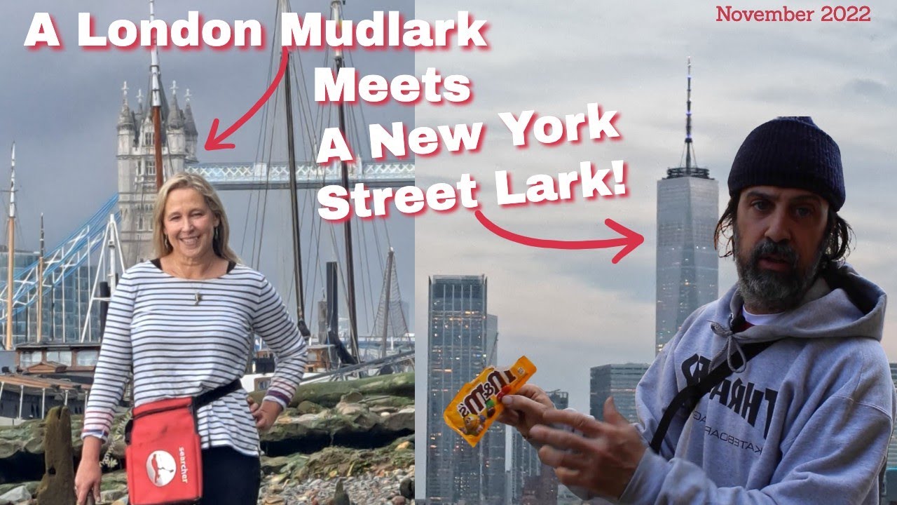 A London Mudlark meets a  New York StreetLark - The Streets of New York City are Bobby Puleo's River