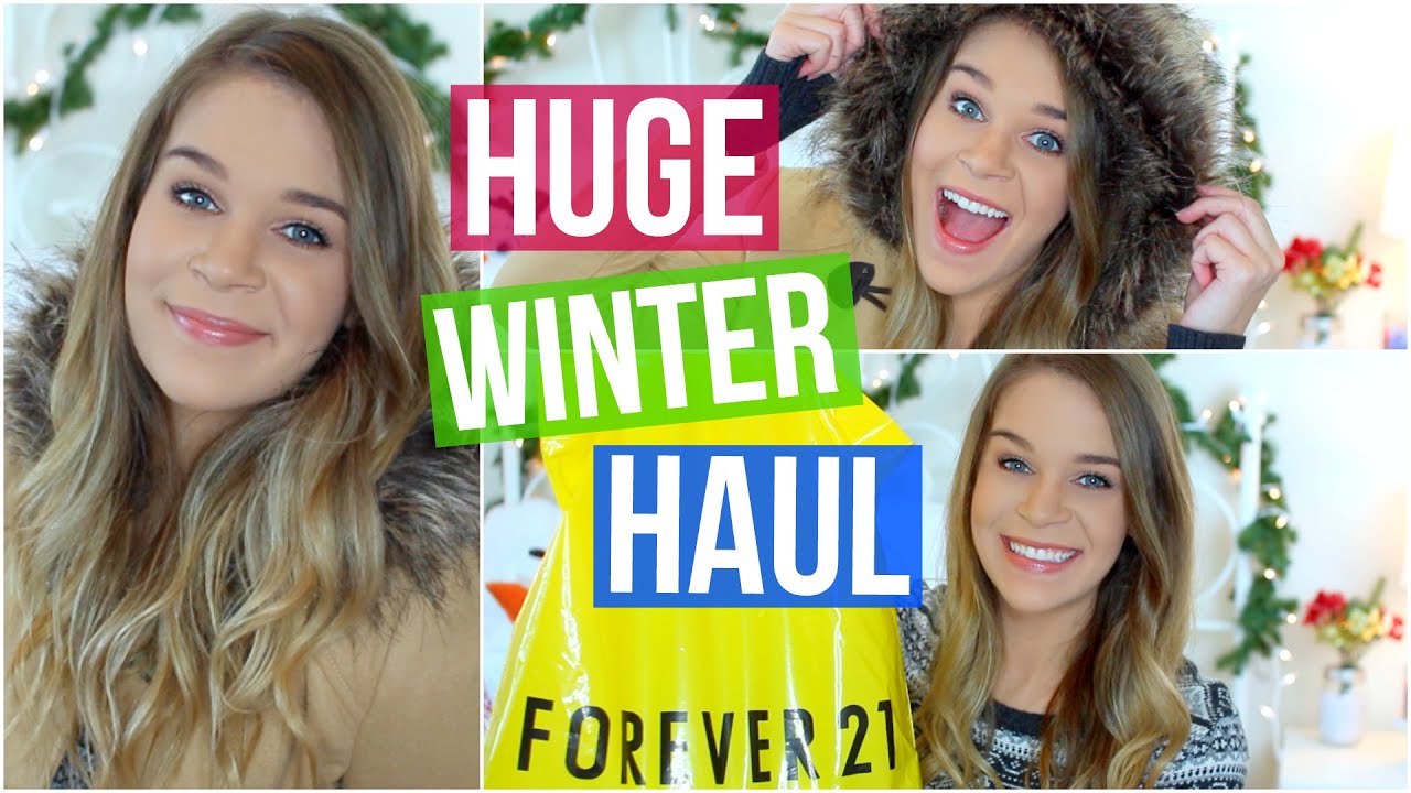 HUGE Winter Haul!! Forever 21, Victoria's Secret, Target + More!