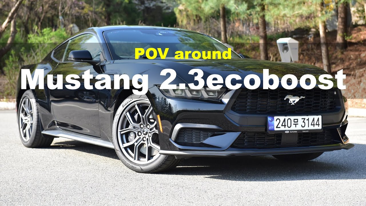 2024 Ford Mustang 2.3 ecoboost Coupe POV Exterior and Interior