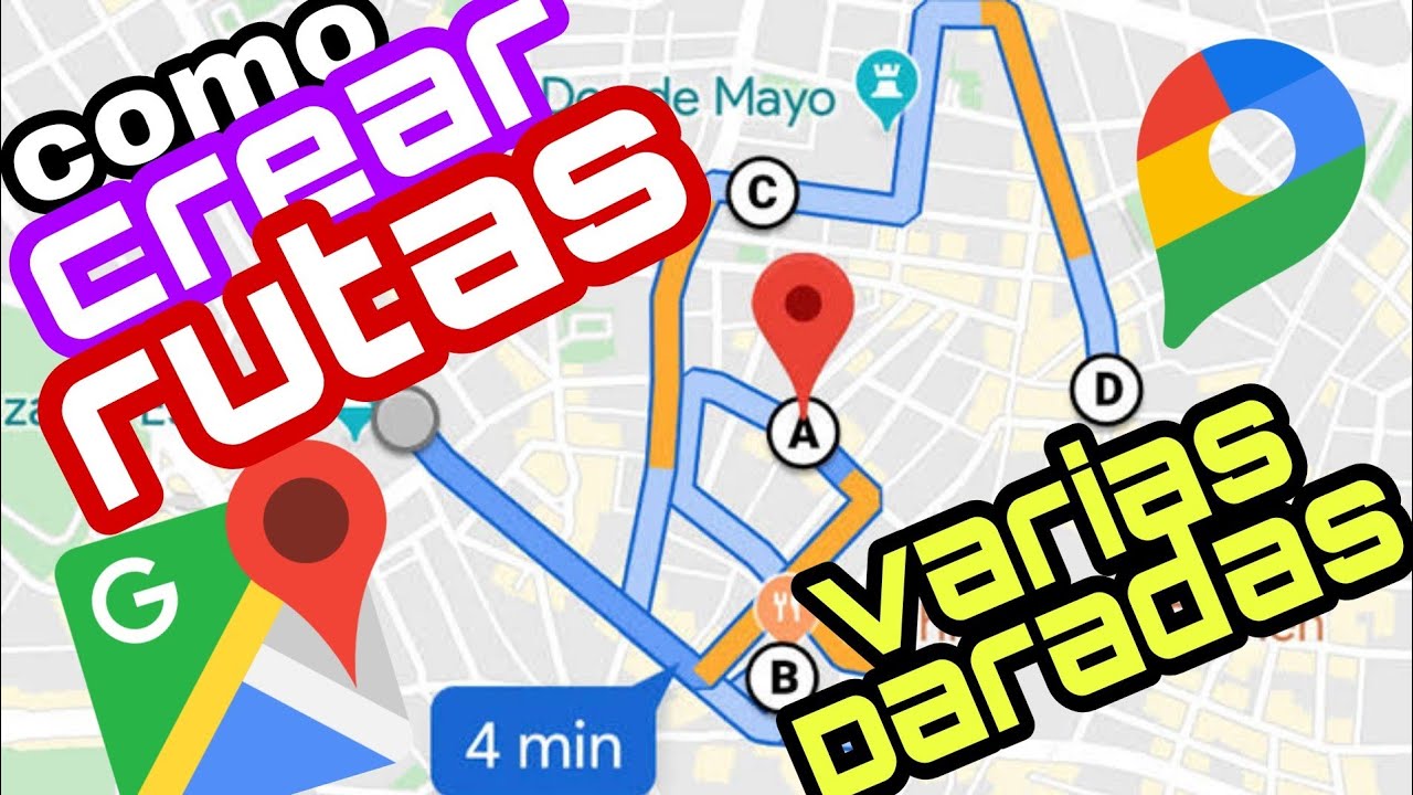 🚩c&oacute;mo crear rutas con VARIAS PARADAS en GOOGLE MAPS📌🌍 F&Aacute;CIL Y R&Aacute;PIDO📍2022 COMO A USAR GOOGLE MAPS 🚩