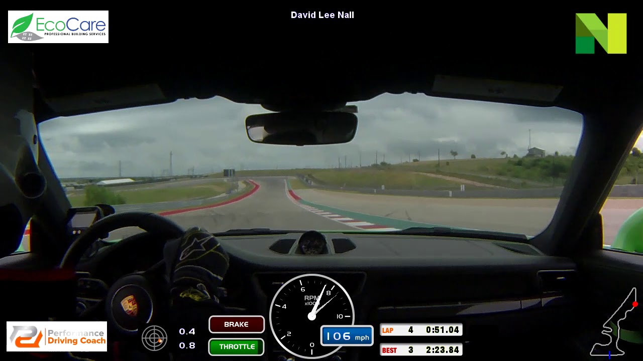 Porsche GT3 RS 991.2 COTA  2:22.5
