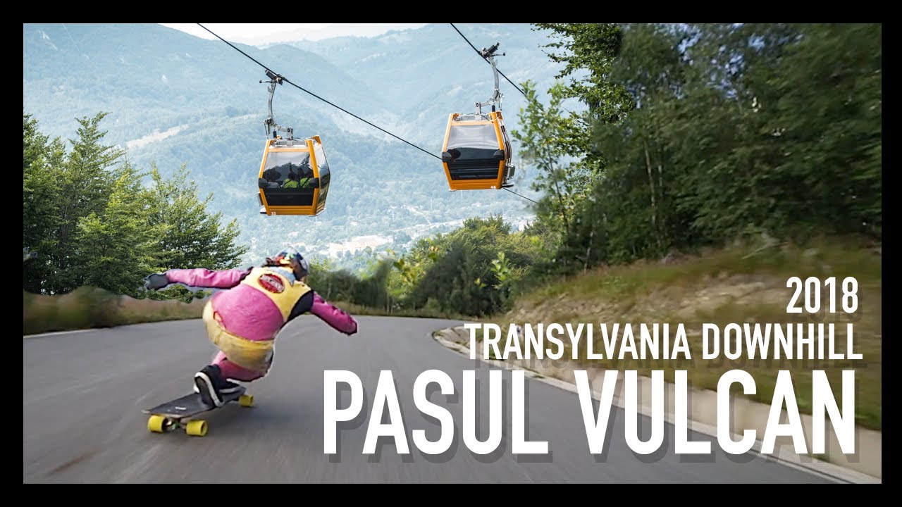 🏆VULCAN 2018 - TRANSYLVANIA DOWNHILL ⛰ LAST RUN + FAIL 🤣SABRINA AMBROSI - LONGBOARD RUMANIA 🇷🇴