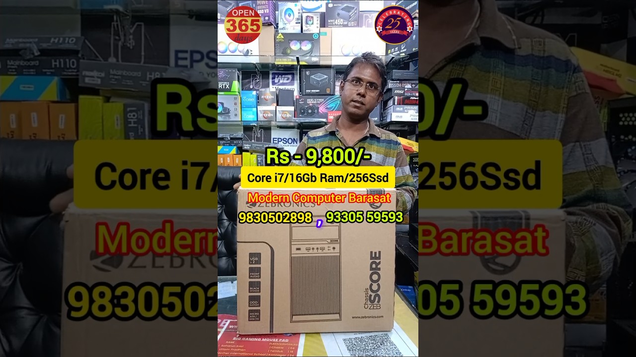 Core i7 💥 Pc Build / Wholesale Price Shop in Kolkata / Modern Computer Barasat #i7 #intel