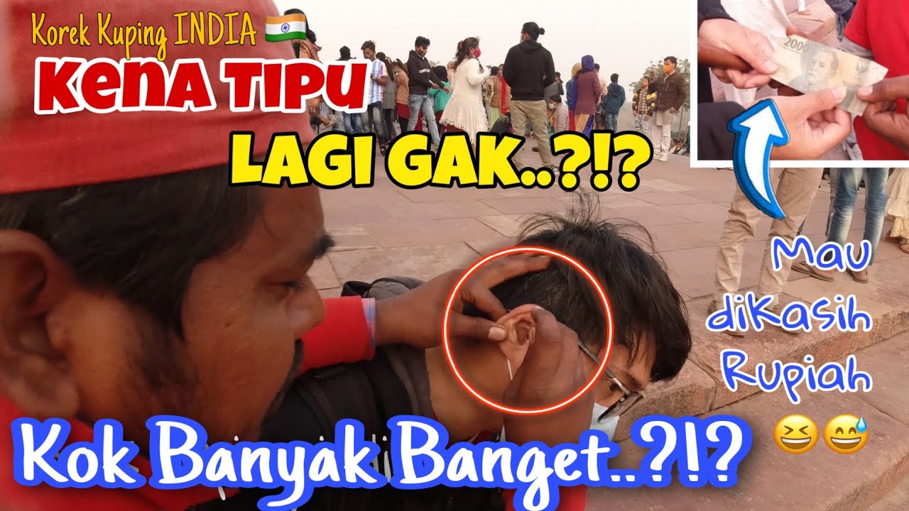 Jasa Korek Kuping INDIA, Jujur GAK sih? Kok MAKSA Banget..?! Pembersih Telinga || Kehidupan Di INDIA