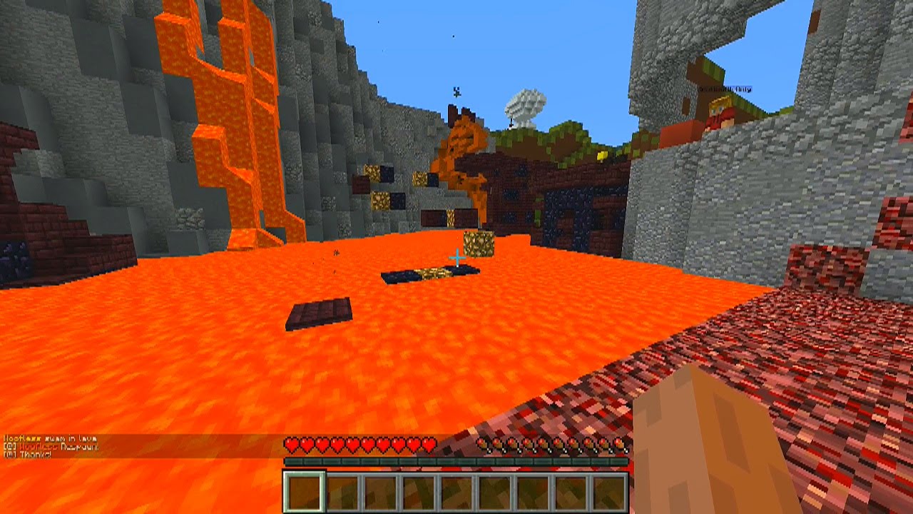 Minecraft DEATH RUN #5 with Vikkstar, Lachlan, Woofless & Kenny (Minecraft Death Run Parkour)