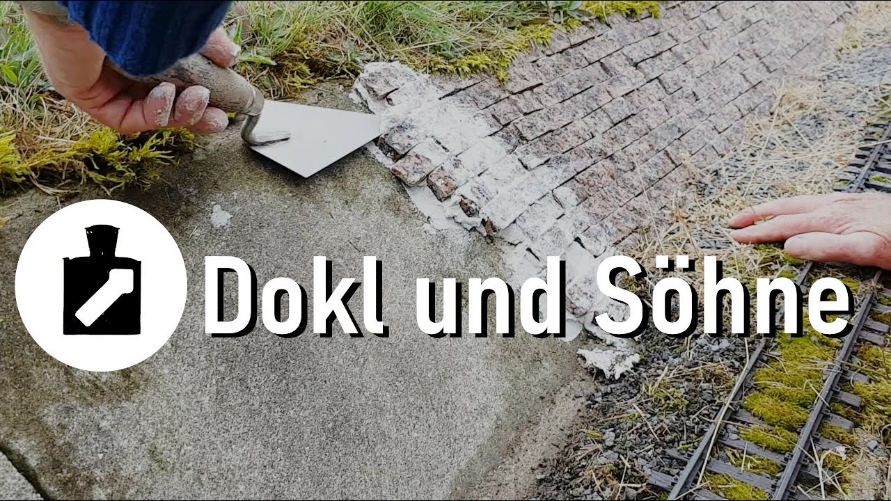 DIY Granitblöcke für die Gartenbahn – So einfach geht’s!