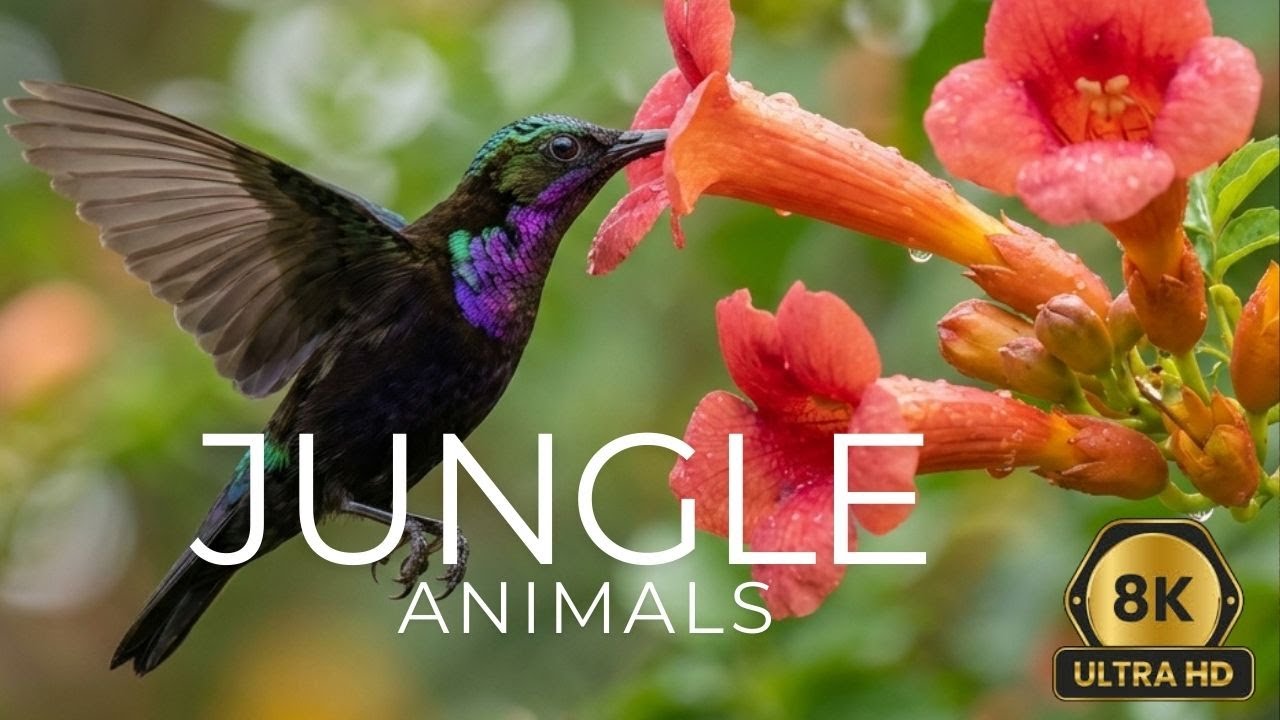 8K Cinematic Wildlife – Stunning Wild Animals in Nature