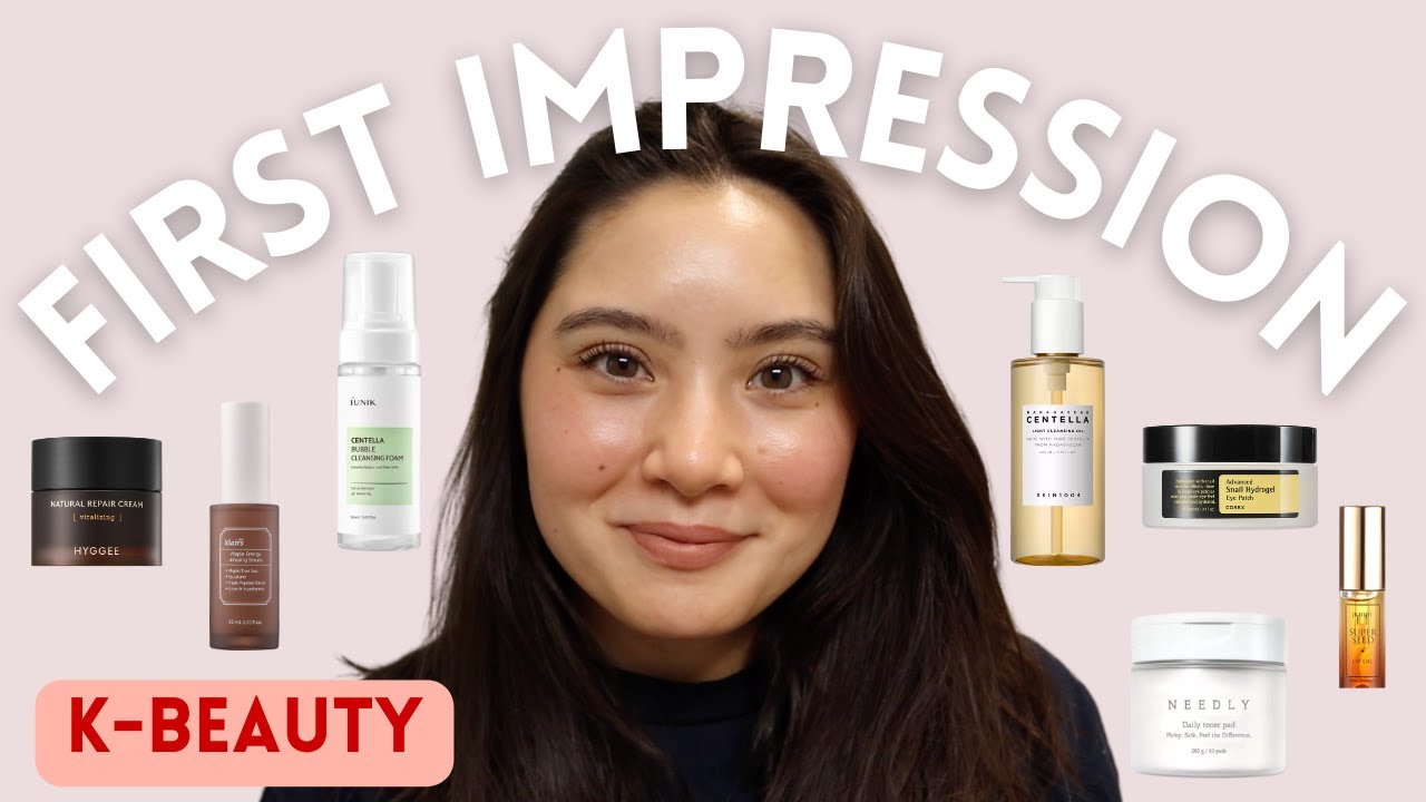 First impression: testar bara K-beauty produkter! 🌸 Är de verkligen så bra som alla säger? 🤯✨