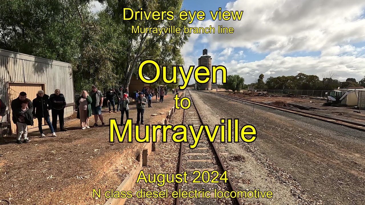 Drivers eye view, Ouyen to Murrayville, Aug 2024