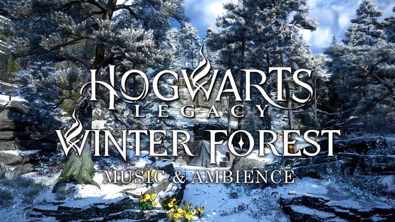 Hogwarts Legacy - Calm December Morning - Christmas Harry Potter Music & Cozy Winter Ambience