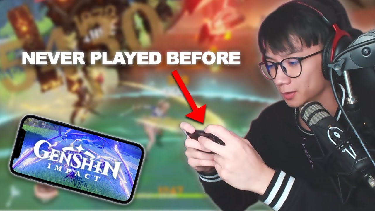 PC players try mobile Genshin Impact