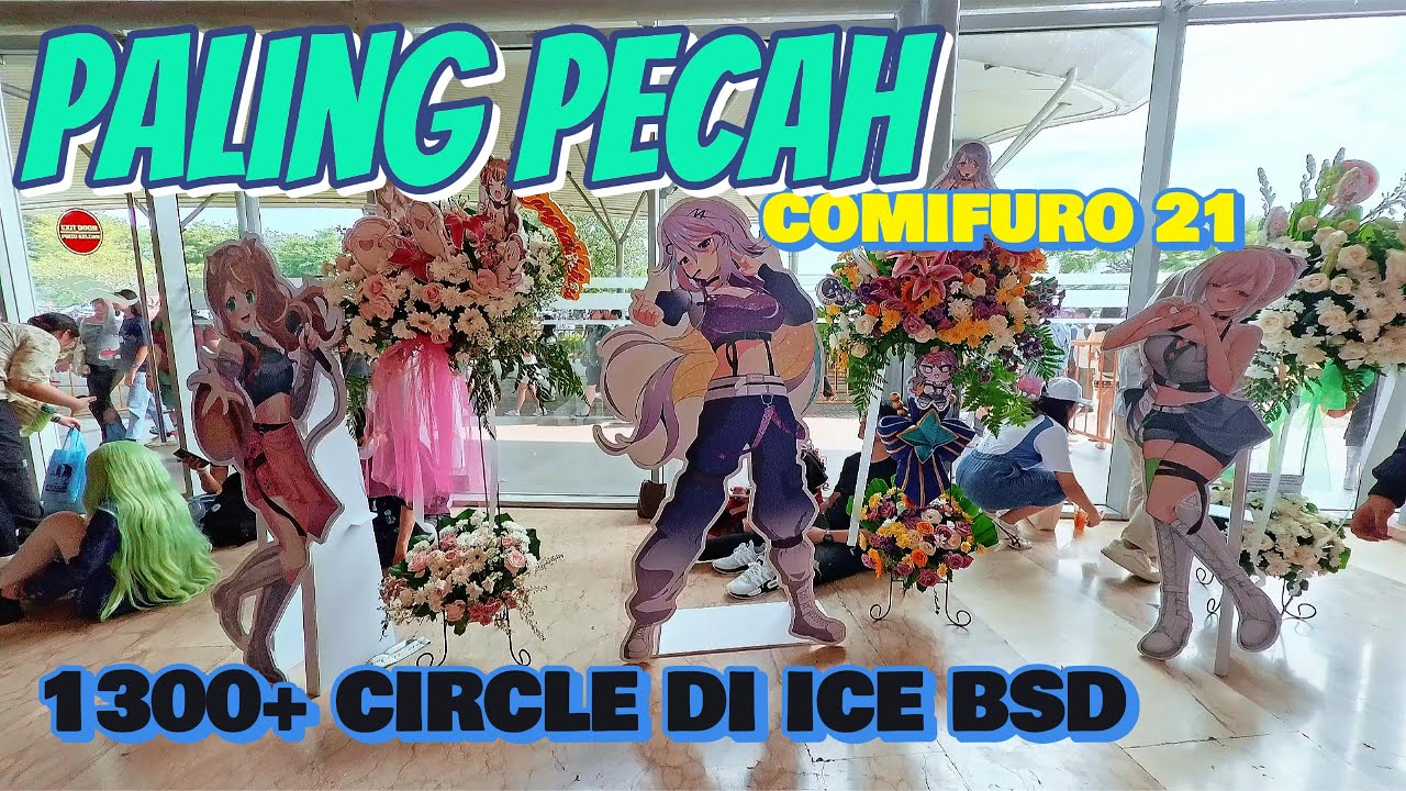 COMIFURO 21 ICE BSD 2025 I HOLOLIVE ID Paling Pecah & 1300+ Circle Market!