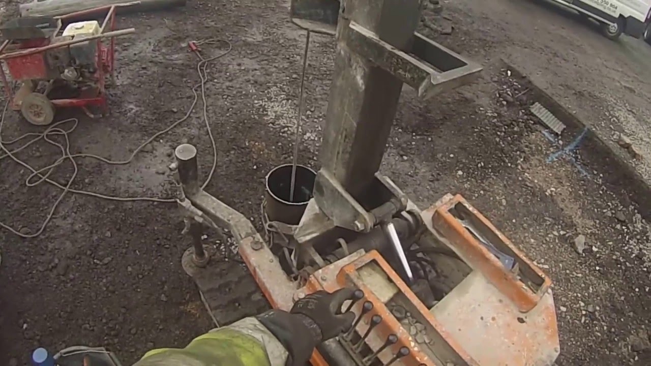 Vxcel Piling - D500 Drop-Weight Job  (Wigan)