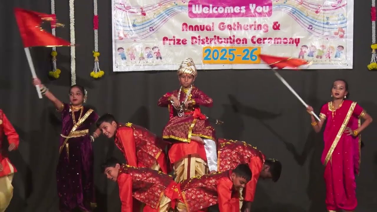 Dance on Toofan song of movie chaava by 3rd std students