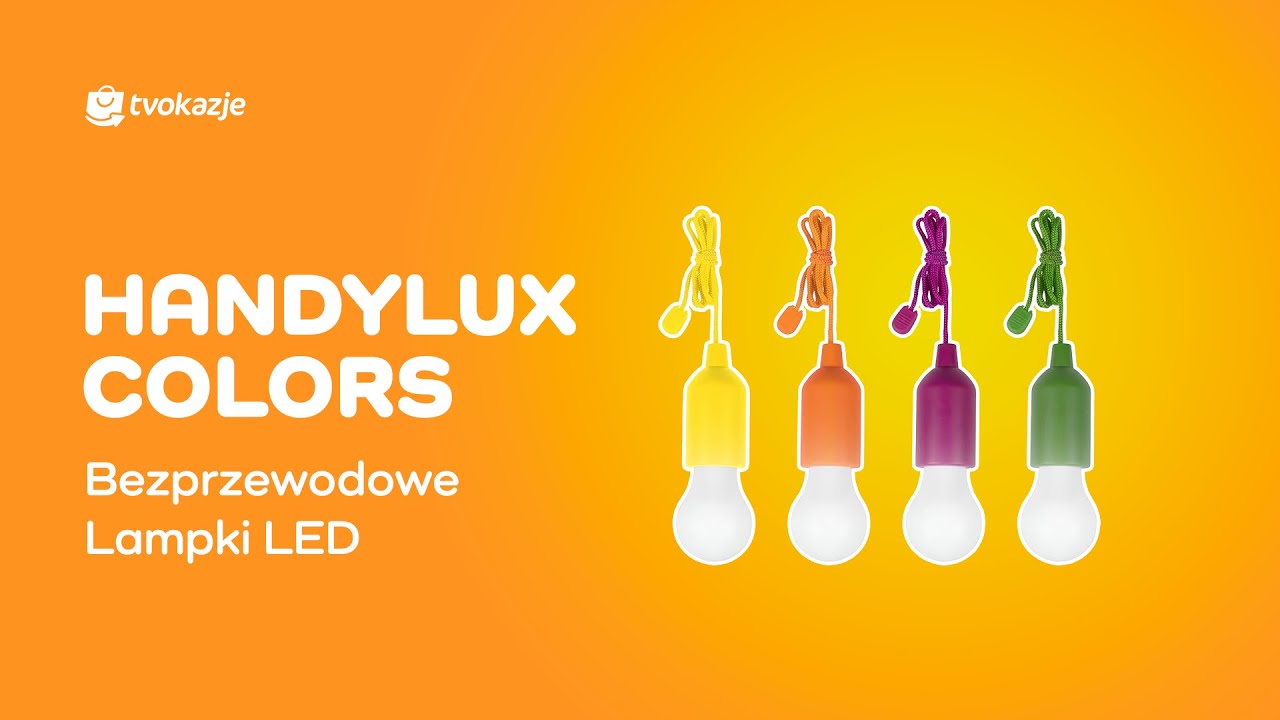 Handy Lux Colors zestaw lampek bezprzewodowych od TV Okazje