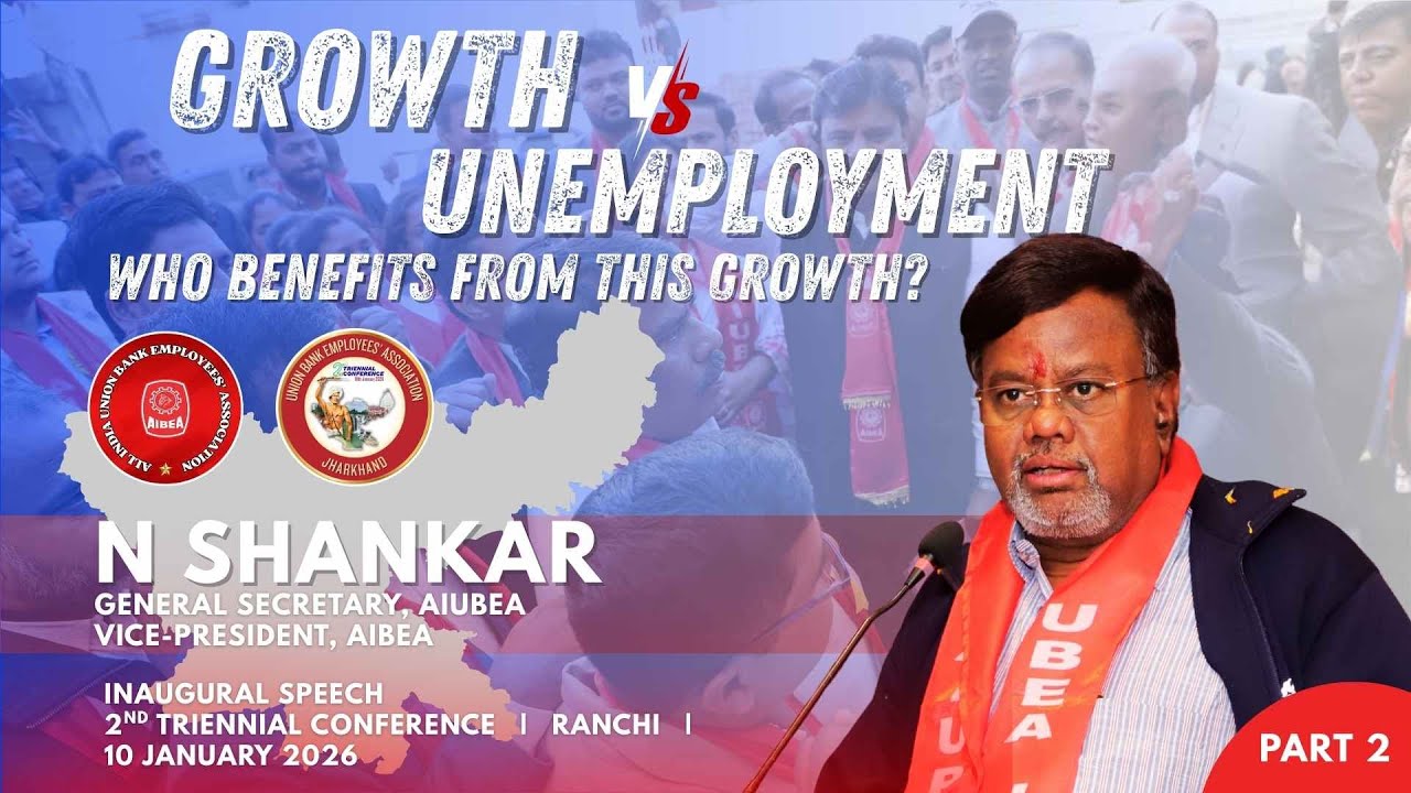 Growth vs Unemployment Inaugural Speech at Ranchi 10.01.2026 (Part 2) 