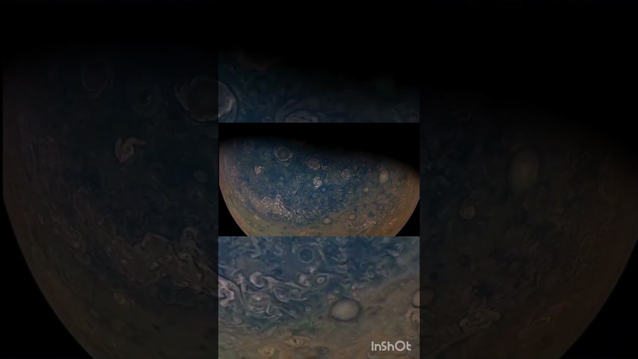 Juno flyby of Ganymede and Jupiter. #juno #Ganymede #Jupiter #SolarSystem #nasa #cosmicclips 