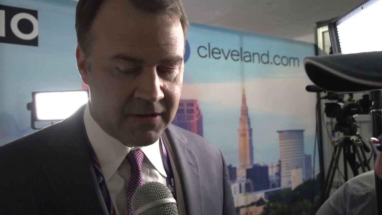 A conversation with David Pepper on Day 1at the RNC