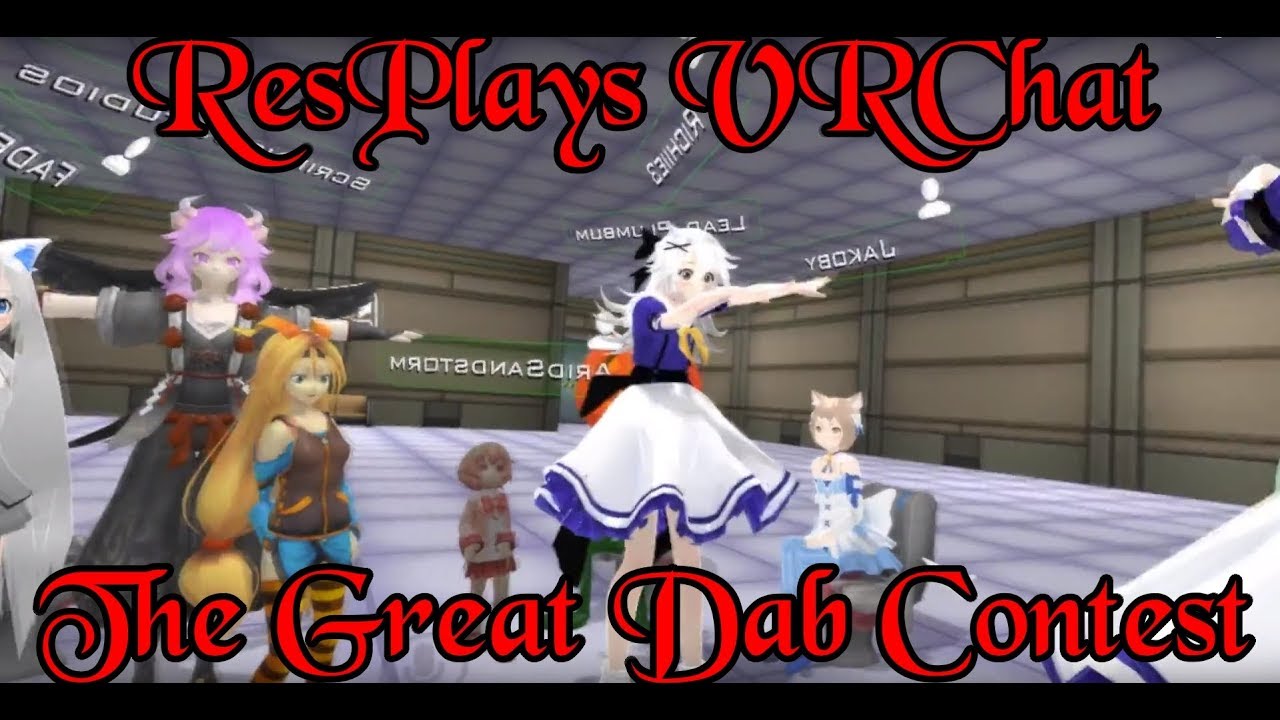 ResPlays VRChat: The Great Dab Contest ( Richiie3 vs Resoula )