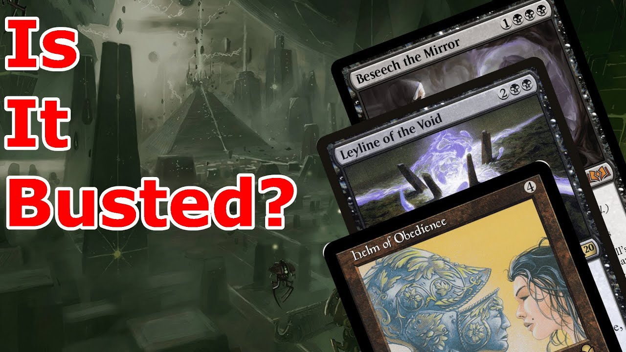 WHAT HAPPENED TO HELM COMBO?  (Helm of Obedience / Leyline Beseech the Mirror Combo- Legacy MTG)