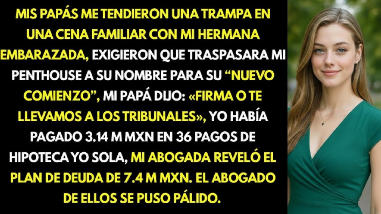 Mis papás intentaron obligarme a ceder mi penthouse a mi hermana. Cuando me negué, mi papá…