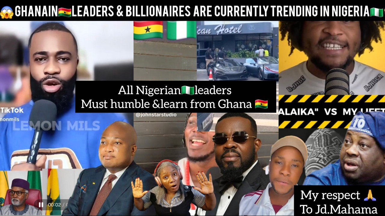ECHOKE🔥💃HERE'S WHY GHANAIAN🇬🇭LEADERS &BILLIONAIRES ARE CURRENTLY TRENDING IN NIGERIA 🇳🇬 🙊