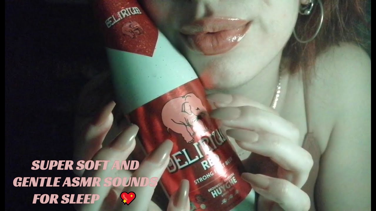 Super soft and gentle ASMR sounds for sleep 💖 dropper, candle, runes, color lights, mouth sounds