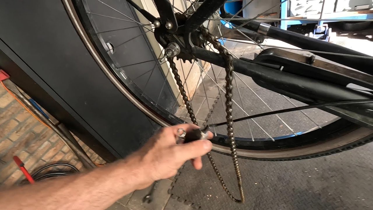 batavus  fiets opknappen.