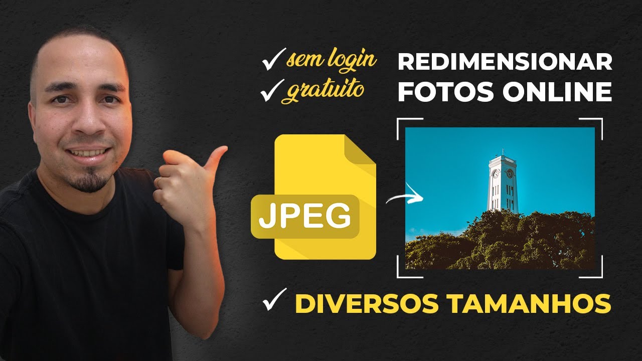 REDIMENSIONAR FOTOS ONLINE I Melhor editor gratuito para mudar tamanho de imagens