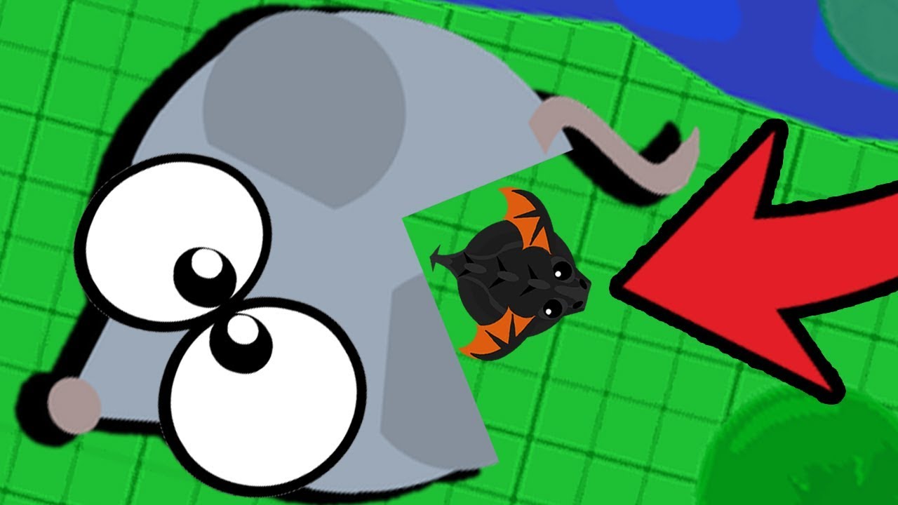 Черный Дракон ВНУТРИ МЫШКИ в Mope.io