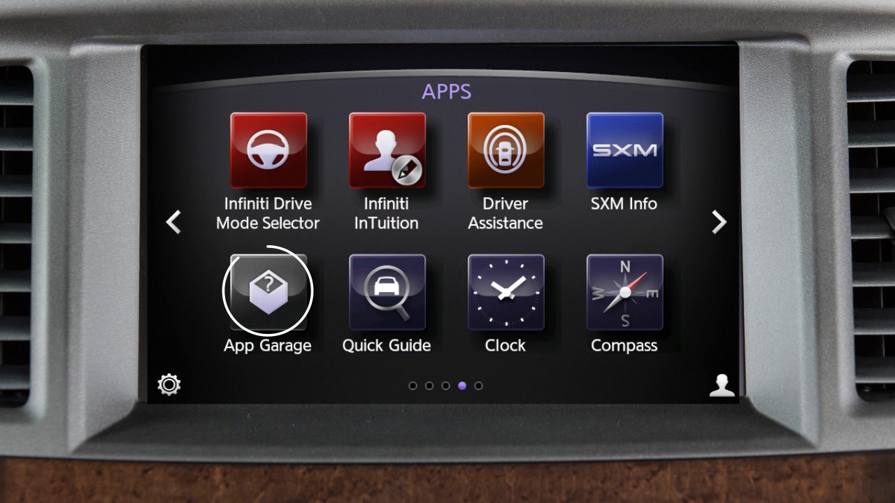 2018 INFINITI Q70 - INFINITI InTouch™ Mobile Apps (if so equipped)