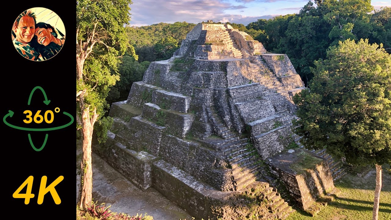 Tour 15 - Sunset Maya Ruine Yaxha (4K 360&deg; Virtual Tour)