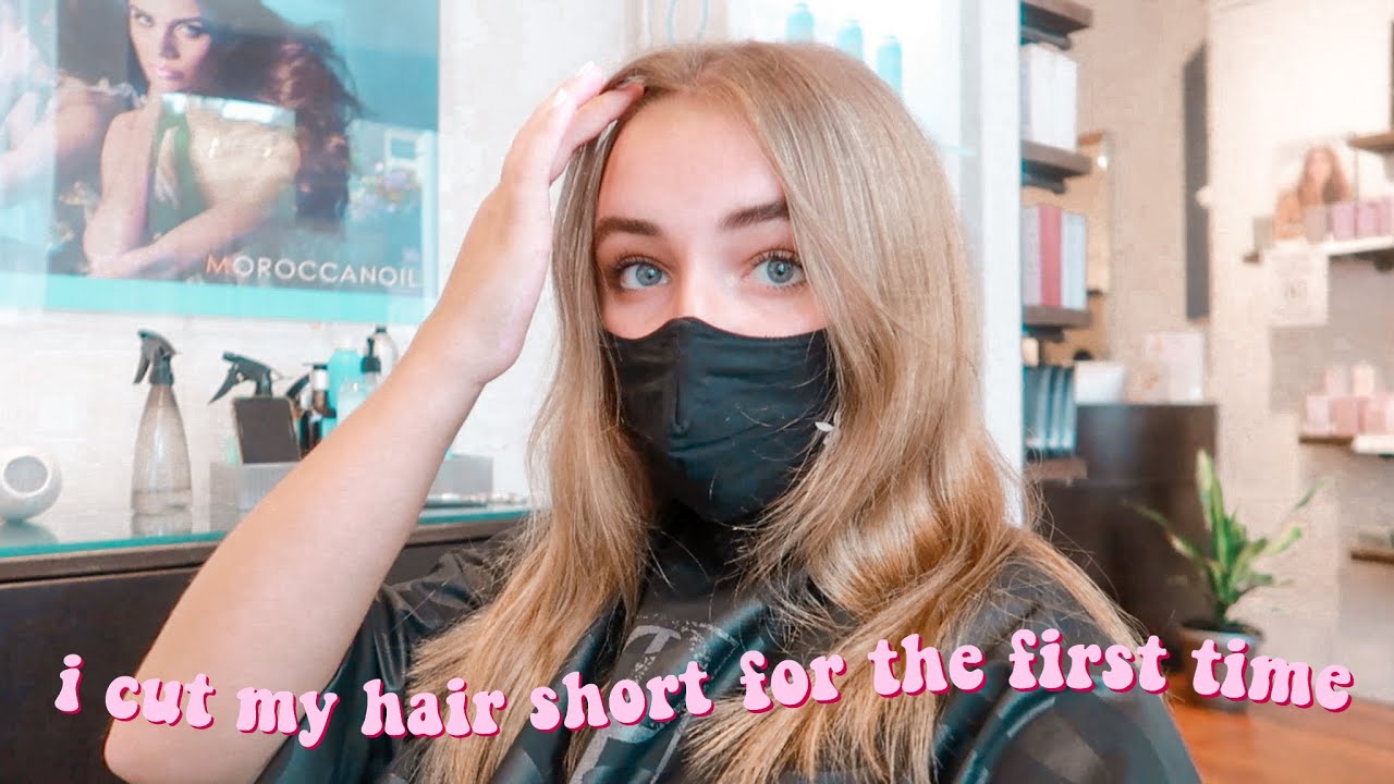 i cut my hair short for the first time
