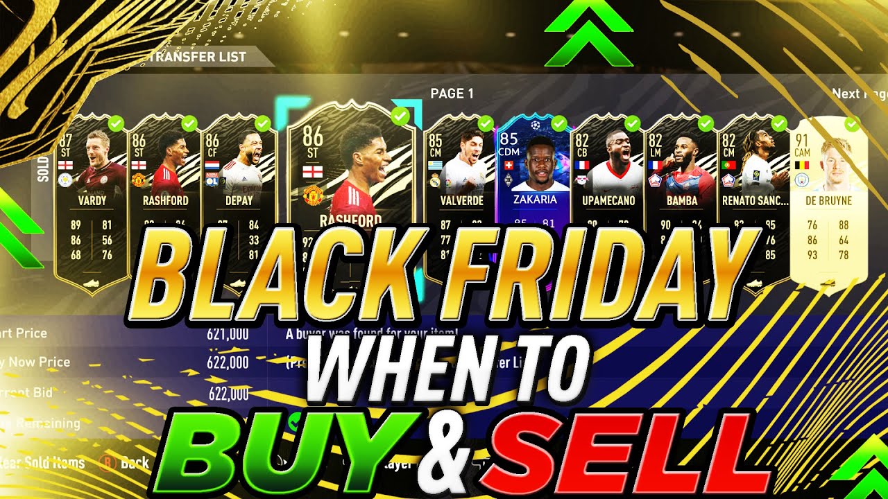 FIFA 21 Black Friday When to Buy?! FIFA 21 Black Friday when to sell? | FIFA 21 Black Friday Trading