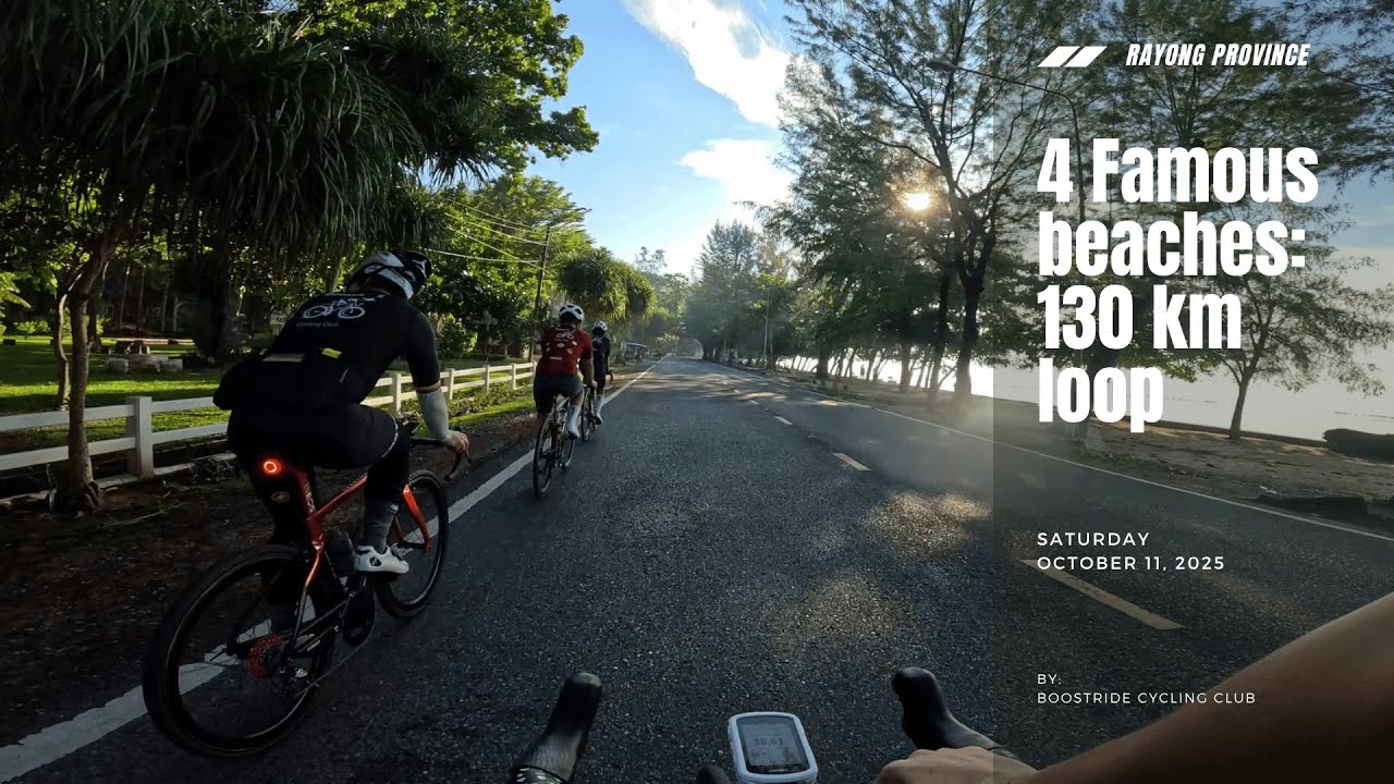 Miles of smiles - 4 famous beaches on a 130km Loop ride