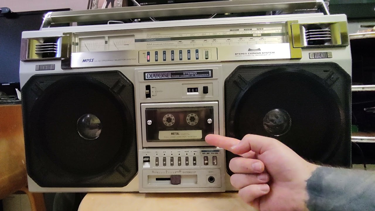 Реальные 20 см. Магнитола Diatone JR 711
