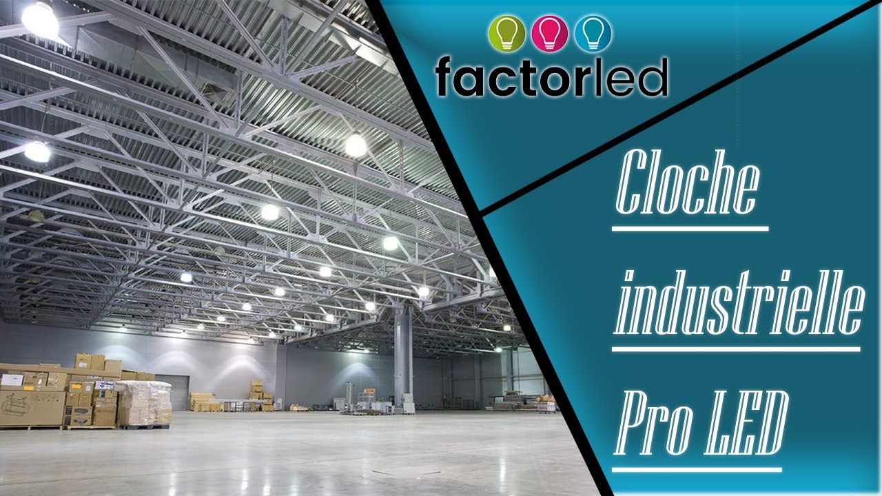 Cloche industrielle Osram Pro Led pour usines d'&eacute;clairage ou entrep&ocirc;ts