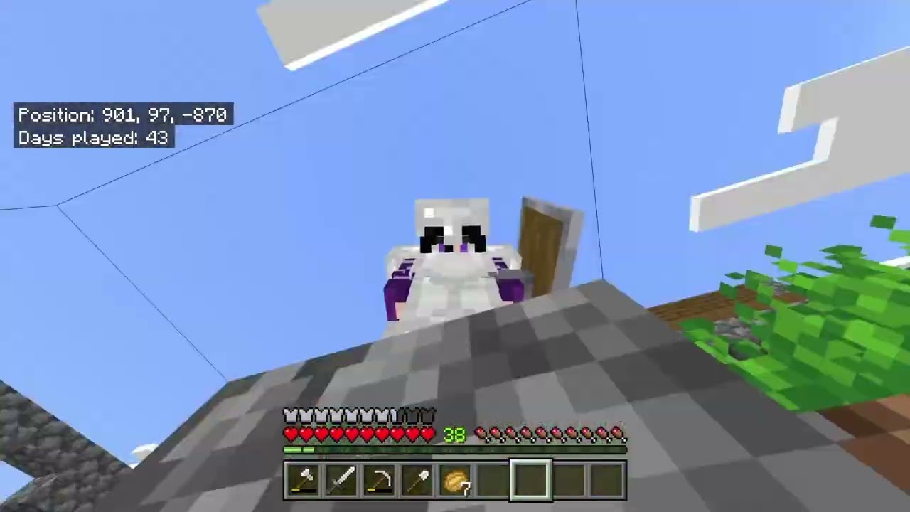 Minecraft part 6(villager trade)