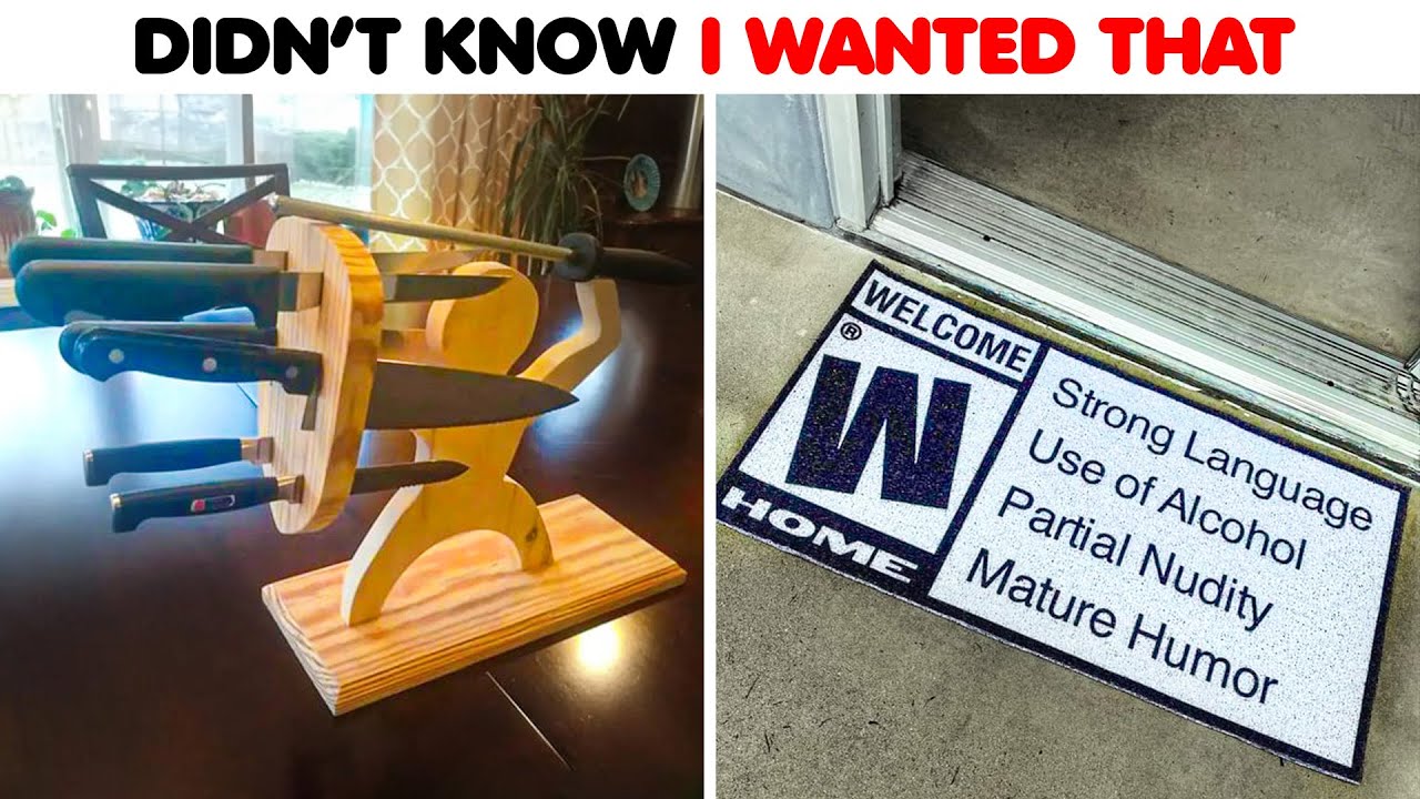 Products You Didn't Know Existed, But Suddenly Want, Right After You've Seen Them!