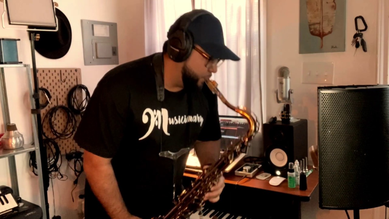 Growling Sax Artist Nick Cedillo plays Worthy is the Lamb / Digno es El Senor