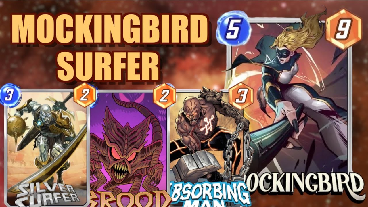 I USED THIS TO GET TO INFINITE!| Mockingbird Surfer| Marvel Snap