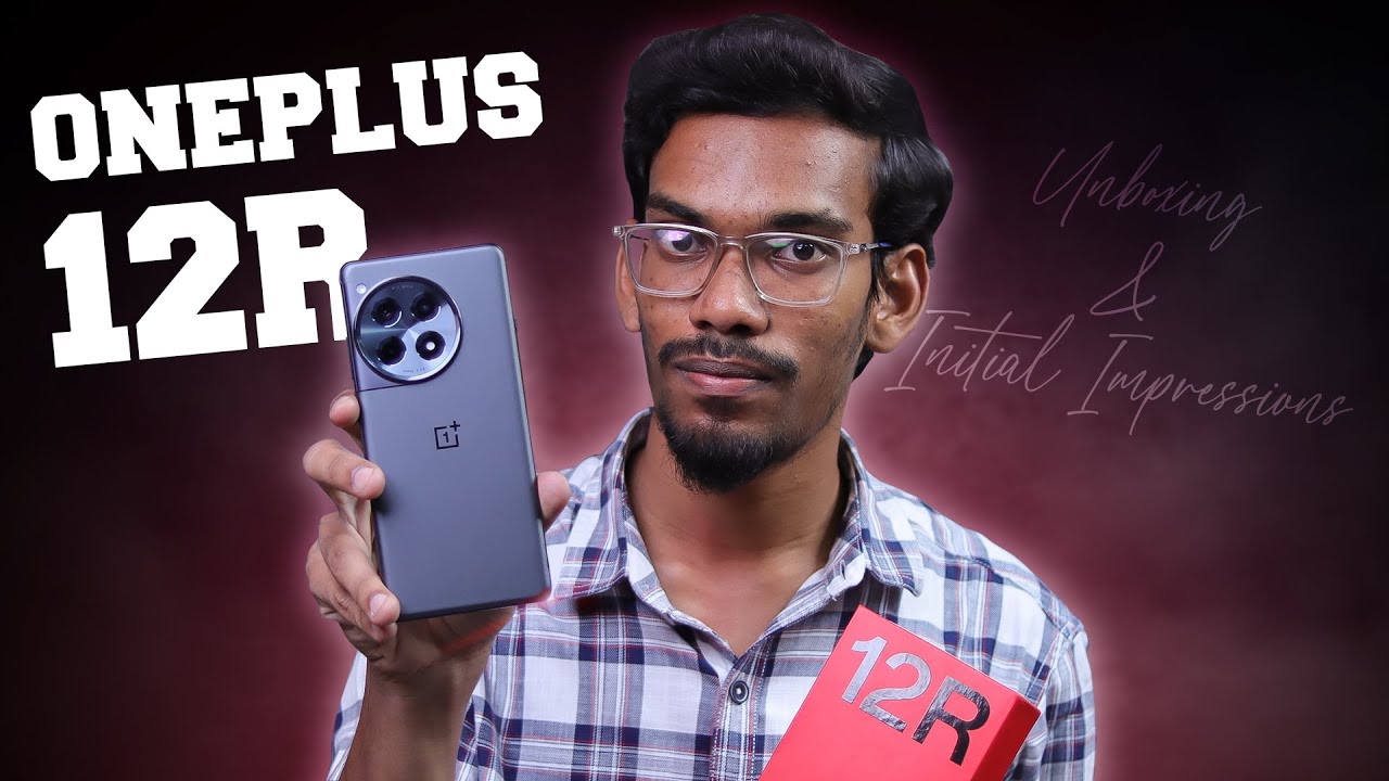 Oneplus 12R — распаковка и первые впечатления || на телугу