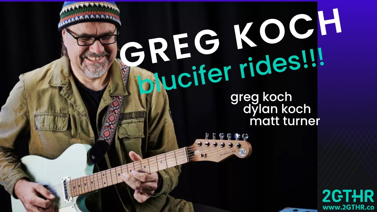 Greg Koch - Blucifer Rides!!
