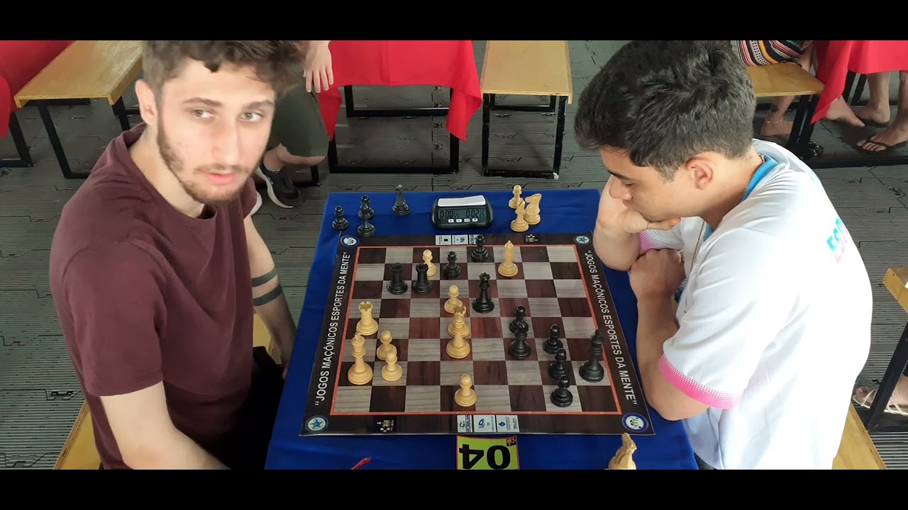 Vitória de Fernando no jogo de xadrez